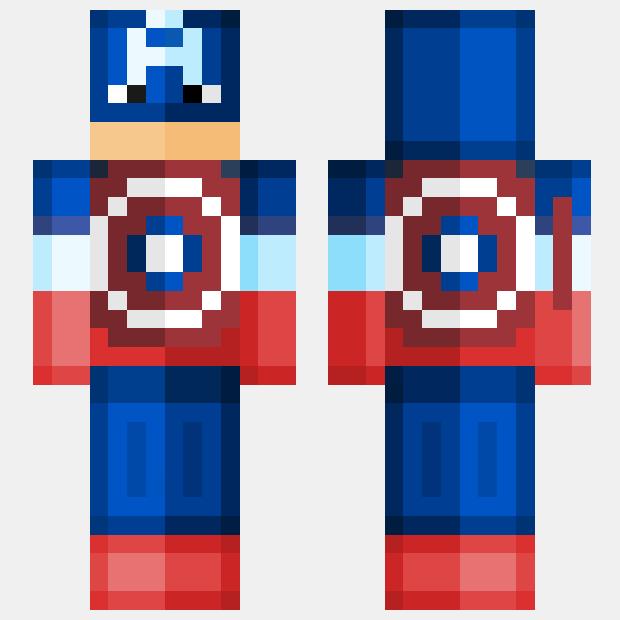 MinecraftSkinHub Skin NameCaptain America