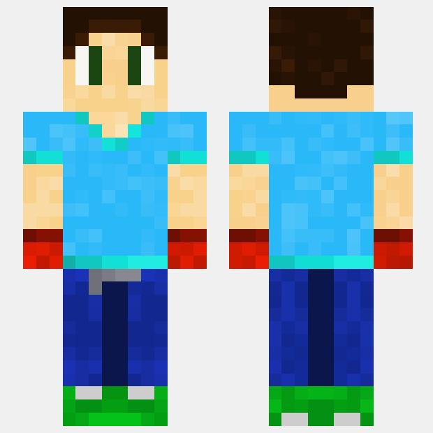 MinecraftSkinHub Skin NameSimple Jeans and Shirt