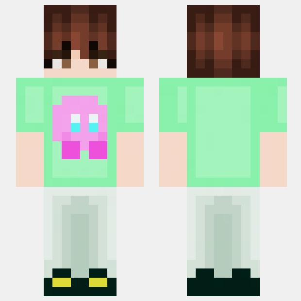 MinecraftSkinHub Skin NameKirby Shirt Boy