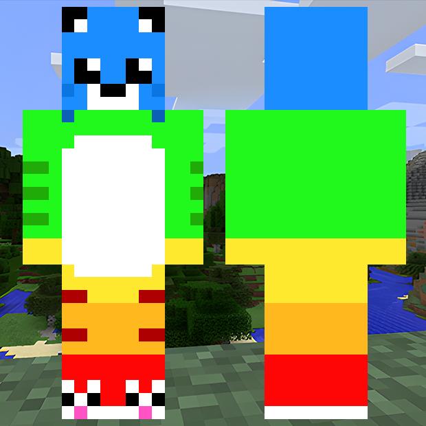 MinecraftSkinHub Skin NameRainbow Cat