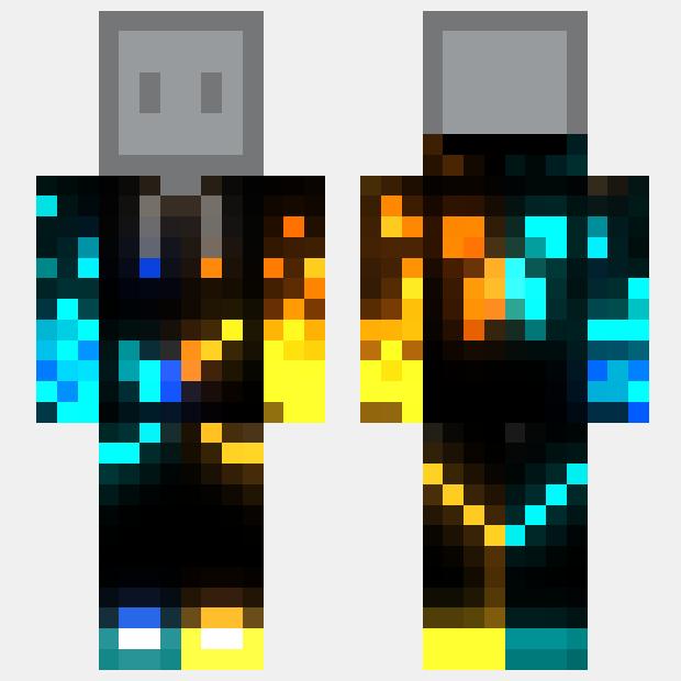 MinecraftSkinHub Skin NameElemental power boy