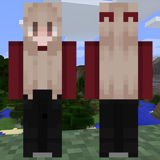 MinecraftSkinHub Skin Nameflor rojita nueva 2