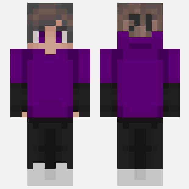 MinecraftSkinHub Skin NamePurple eboy