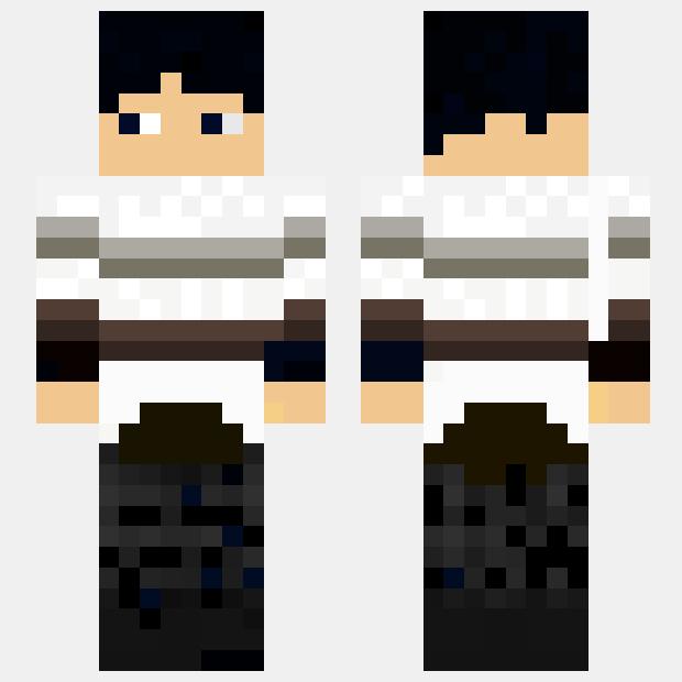 MinecraftSkinHub Skin NameHerobrine in white