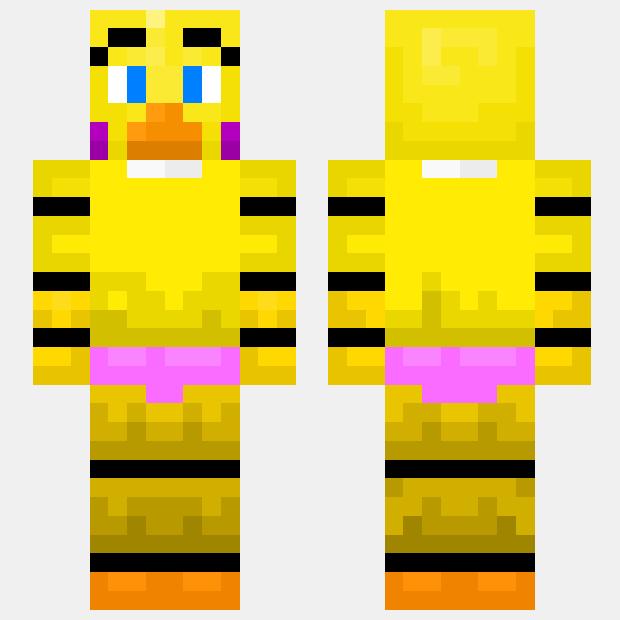 MinecraftSkinHub Skin NameOriginal Toy Chica
