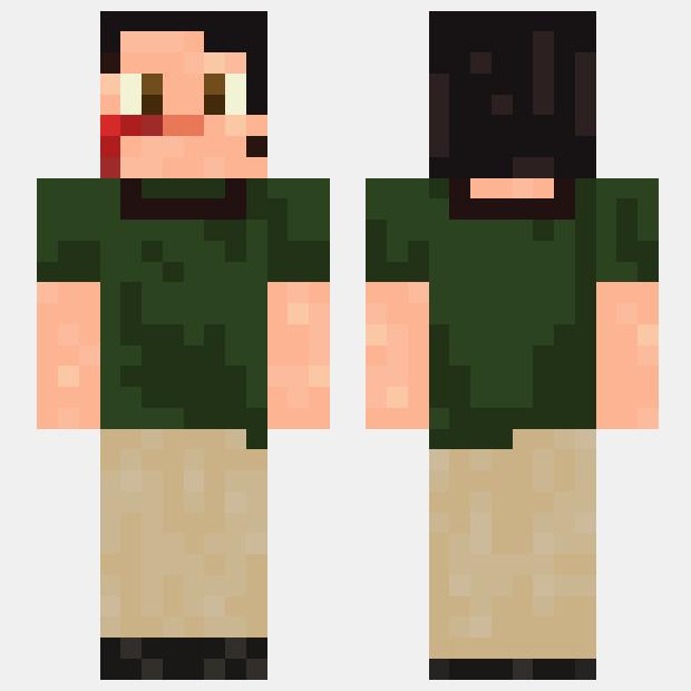 MinecraftSkinHub Skin NameNubbins SawyerHitchhiker