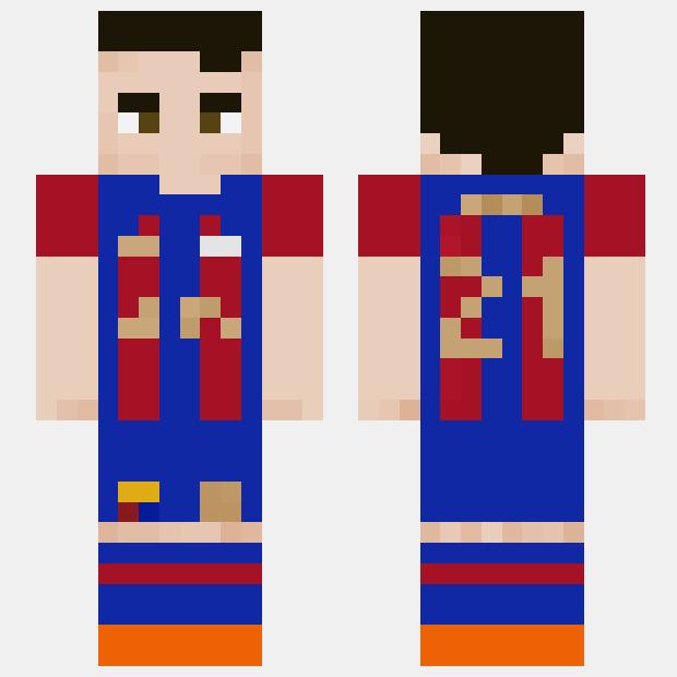 MinecraftSkinHub Skin NameBarca