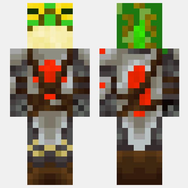 MinecraftSkinHub Skin NameFrog Knight