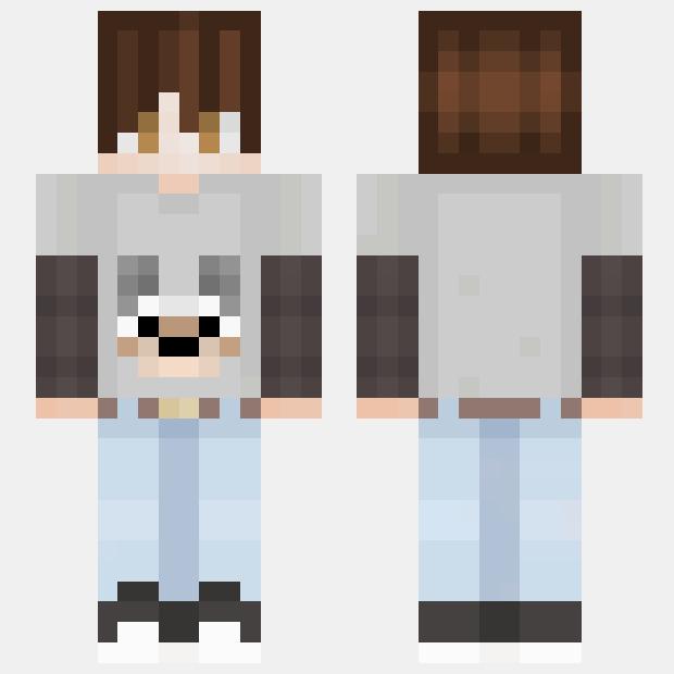 MinecraftSkinHub Skin Namewolffy remake
